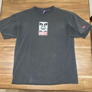 Vintage OBEY Graffiti Andre The Giant Logo T Shirt XL